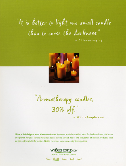 Wholepeople.com Print Ads